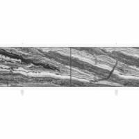 Экран для ванны "Кварт" 1,5м Черный мрамор