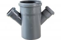 Канализационная крестовина 110/50/50 45 