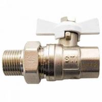 Кран шаровый 1/2 бабочка STI с американкой