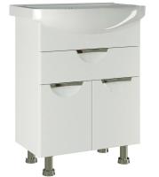 Тумба MIXLINE ЭТЬЕН-65 с умывальником НЕЛЛИ-65