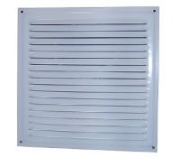 Решетка вентиляционная металлическая 150*150 белая