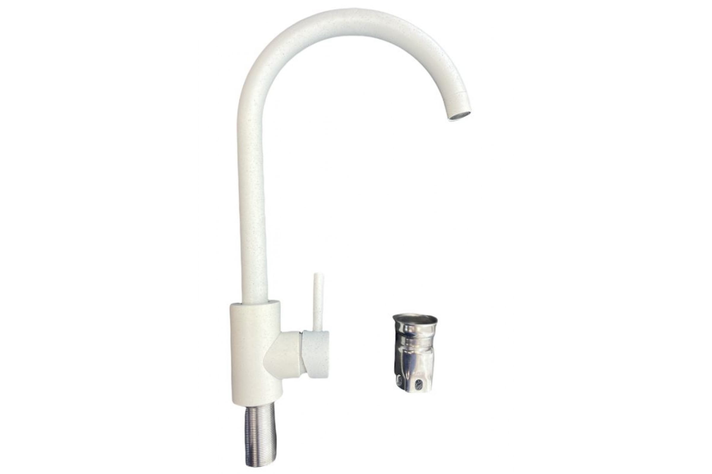 Смеситель для кухни OUTE T40313BК-301 белый