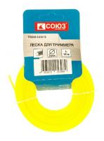 Леска для триммера СОЮЗ (звезда 3,0мм/15м) 