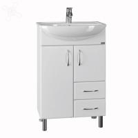 Тумба MDW УЮТ 55-3 (2 двери 2 ящика) с умывальником Уют 55