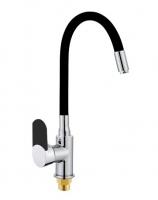 Смеситель для кухни FEINISE S49114R6-8 с гибким черным изливом