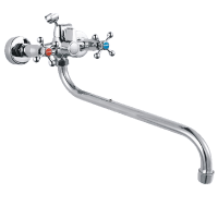 Смеситель для ванны Rainsberg R5083F двухручковый