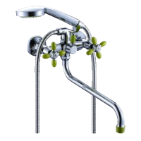 Смеситель для ванны Rainsberg R6023F-9 зелёный