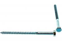 Шуруп с шестигранной головкой 8,0*120 оцинкованный