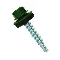 Саморез 4,8*29 темно-зеленый кровельный RAL 6005