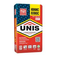 Клей для плитки UNIS Плюс 25кг