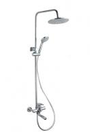 Смеситель для ванны G-lauf NUD16-A045 с душевой стойкой 