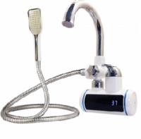 Смеситель для кухни OUTE T61403B гибкий черный излив с подключением фильтра