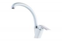 Смеситель для кухни OUTE T10413BK белый 