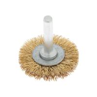 Щетка металлическая плоская со шпилькой Ф40