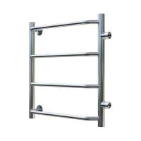 Полотенцесушитель нержавеющий ZOX 600*500 ТРАПЕЦИЯ 4 перекладины Ф25 ПОЛИМЕР с боковым подключением