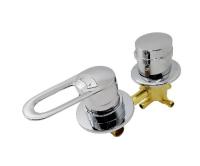 Смеситель для душевой кабины 4х режимный 100 мм