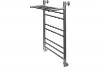 Полотенцесушитель нержавеющий ZOX 1000*500 ПОЛКА 8 перекладин Ф25 ПОЛИМЕР