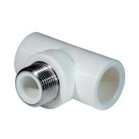 Полипропиленовый тройник комбинированный 32*3/4 НР