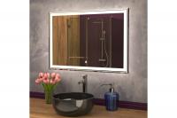 Зеркало 1000*800 (ШВ) MIXLINE MELIS сенсорный выключатель, светодиодная подсветка