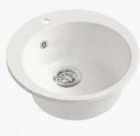 Мойка врезная V1 ОБЕЛИСК матовая круглая 500*500 глуб 205мм