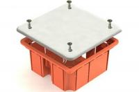 Распределительная коробка 92*92*40 скрытого монтажа 