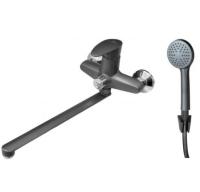 Смеситель для ванны AQUASTRIDE P05-3H75-38A ABS-пластик серый