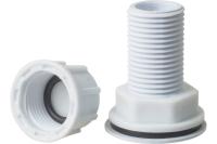 Врезка в бак пластиковая Ф2