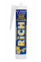 Герметик RICH санитарный бесцветный 280 мл.
