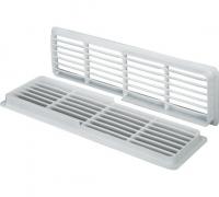 Решетка вентиляционная приточная дверная пластиковая 450*130 ЭВЕНТ