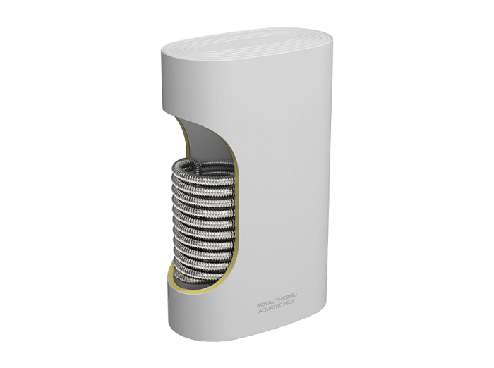 Бойлер косвенного нагрева ROYAL THERMO AQUATEC INOX 80 литров настенный