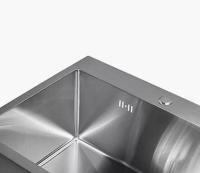 Мойка врезная OUTE T75050L 50*50 нерж