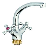 Смеситель для кухни G-lauf QML4-А827 двухручковый