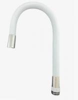 Излив гибкий для кухонного смесителя OUTE М7170L нержавеющий белый