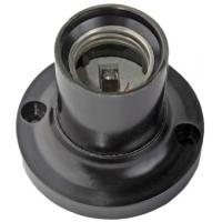 Патрон карболитовый Е27 с креплением черный