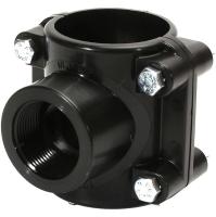 Седелка 110х"1 1/2" для ПНД трубы