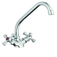 Смеситель для кухни G-lauf QMT4-А827 двухручковый