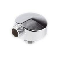 Отвод для душевой кабины декоративный 1/2НР хром