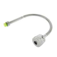 Излив гибкий для кухонного смесителя РМС SS016 