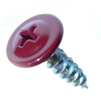 Саморез с прессшайбой 4,2*16 красное вино RAL 3005