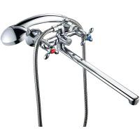 Смеситель для ванны BOOU BA5318-4-C007-B702 двухручковый латунь