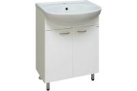 Тумба MDW УЮТ 60-0 (2 двери) с умывальником Уют 60