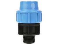 ДЖИЛЕКС Муфта комбинированная 25х3/4 HР для ПНД труб