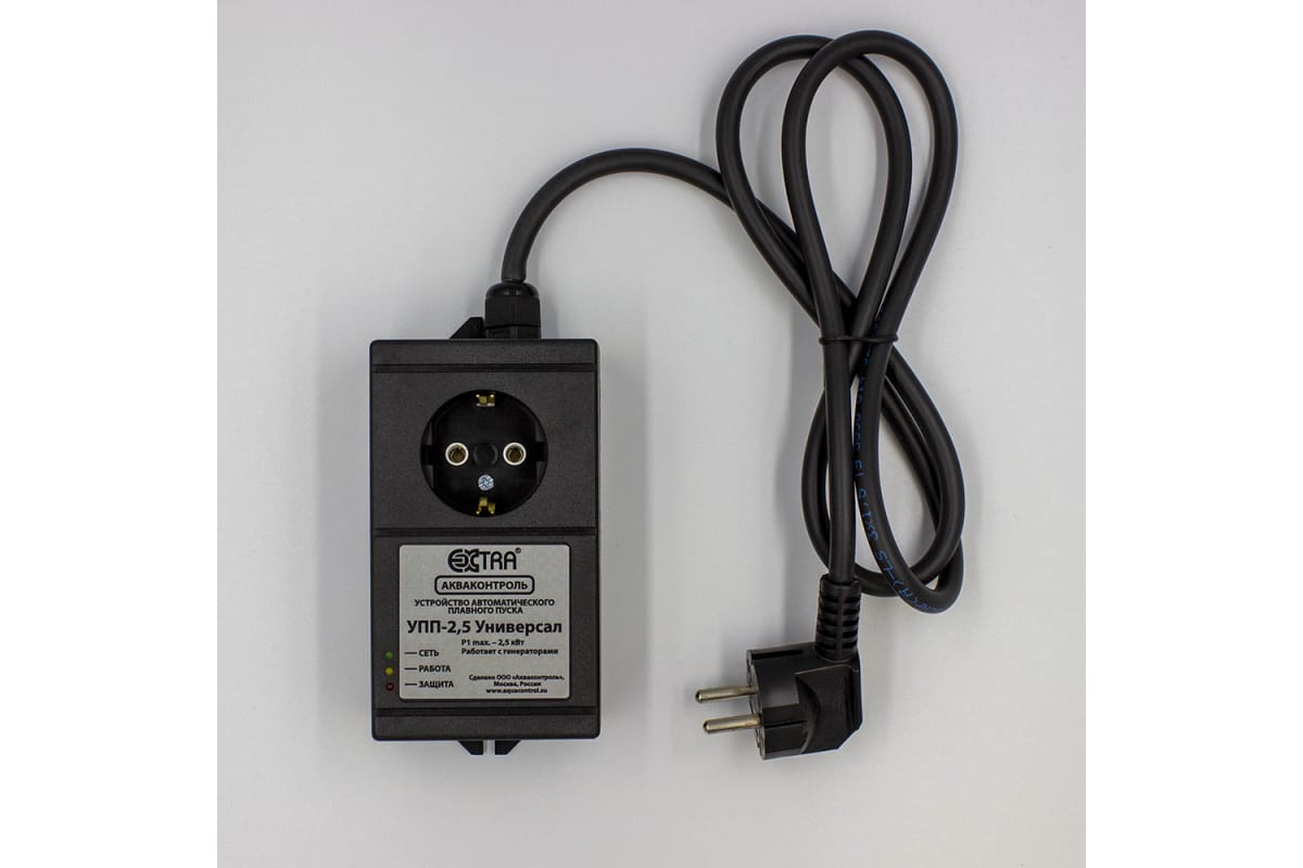 Устройство плавного пуска насоса EXTRA Акваконтроль УПП2,5-У
