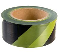 Лента сигнальная черно-желтая 50мм*150м