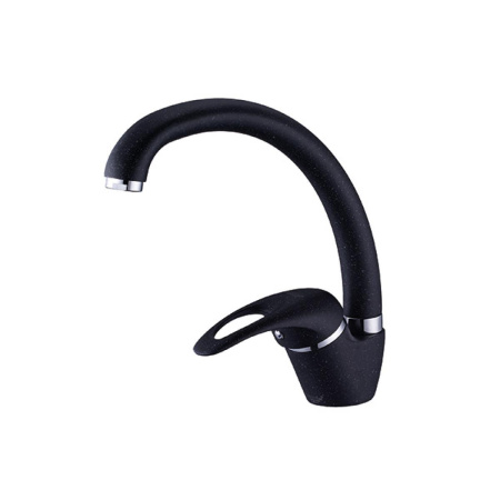 Смеситель для кухни G-Lauf KLO4-A048BK черный