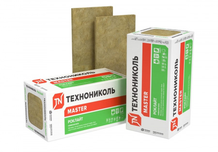 Теплоизоляция ТЕХНОНИКОЛЬ РОКЛАЙТ (1200*600*50) 5.76м2 8шт/уп. 