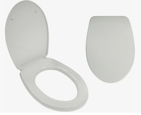Сиденье для унитаза ИНКОЭР ЭЛИССА-Н белое