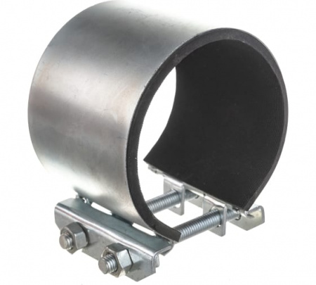 Хомут ремонтный оцинкованный 1/2 (21мм)