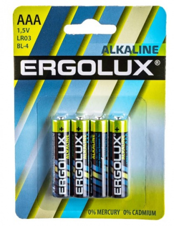 Батарейка ERGOLUX ААА
