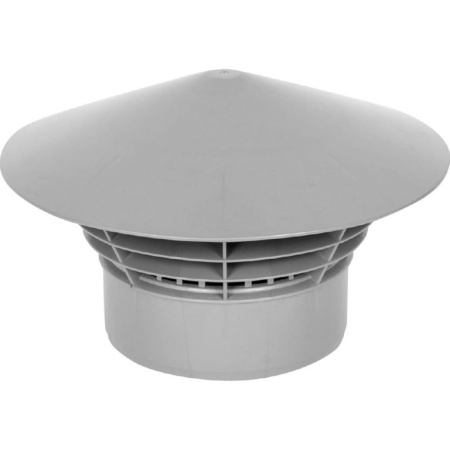 Канализационный зонт вентиляционный Ф110 с увеличенным отверстием
